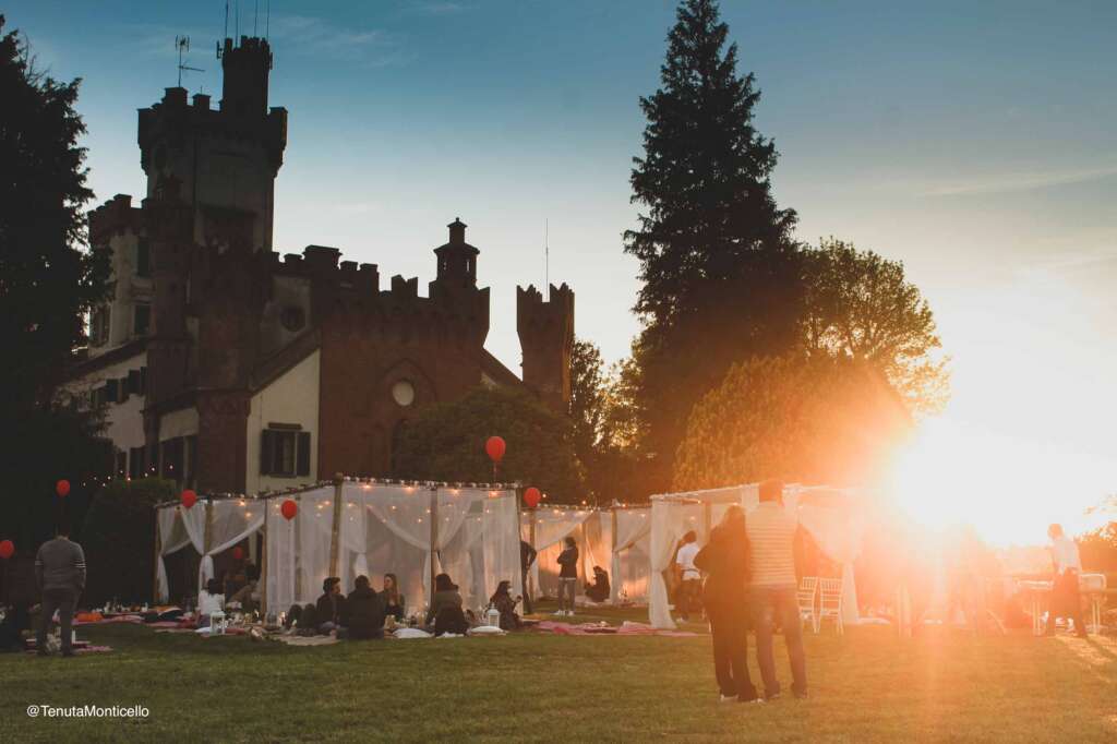 allestimento matrimonio pic nic matrimonio inusuale nozze a pombia