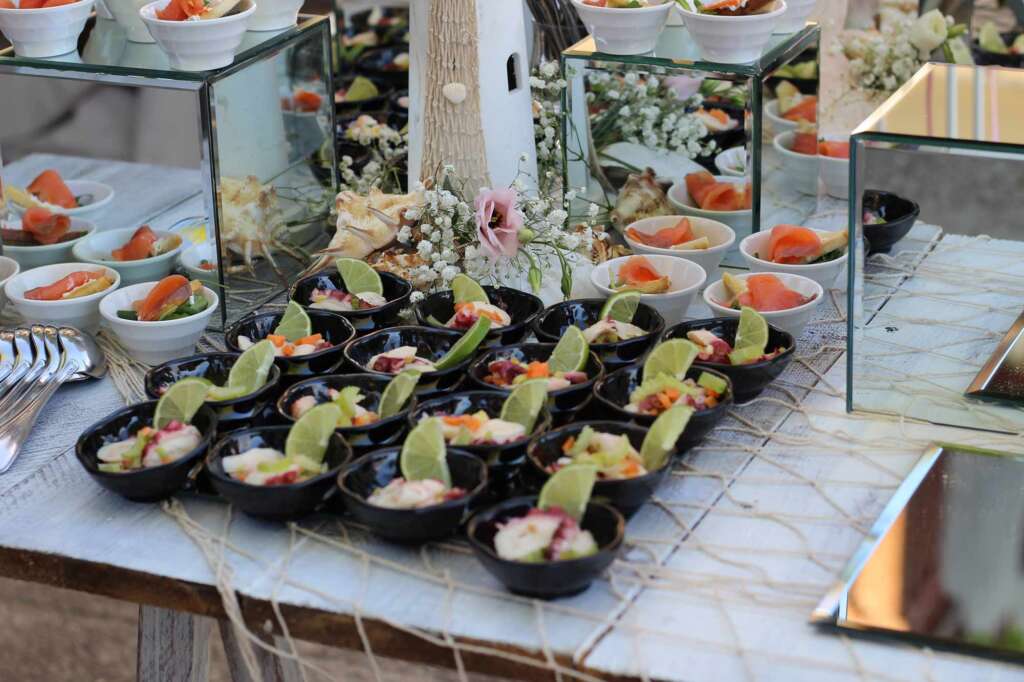 Fingerfood di matrimonio aperitivo di nozze stuzzichini di pesce per il banchetto di matrimonio novara pombia